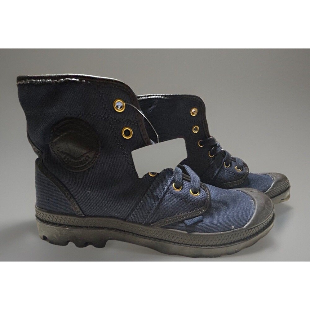 Palladium Pampa Hi Boots Navy Canvas Men’s Size 7.5 NEW